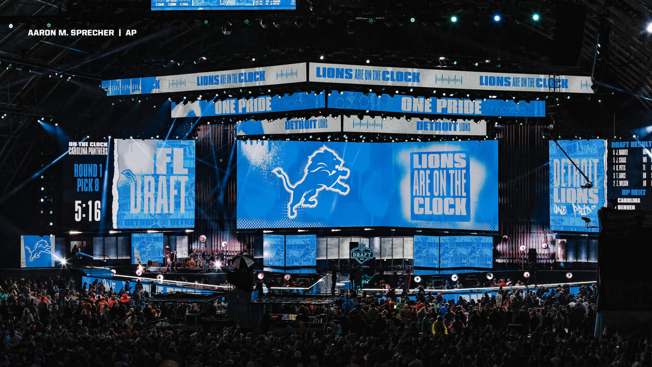 Detroit Lions' 2022 NFL Draft order set