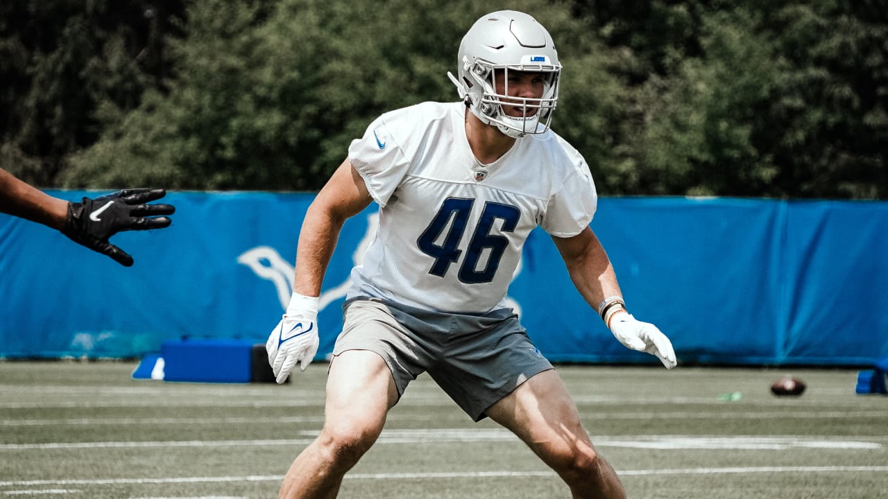 Detroit Lions linebacker Jack Campbell was heavily sought by the