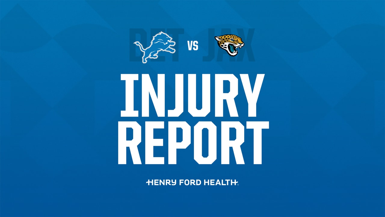 Jaguars vs. Falcons Injury Report — Week 4