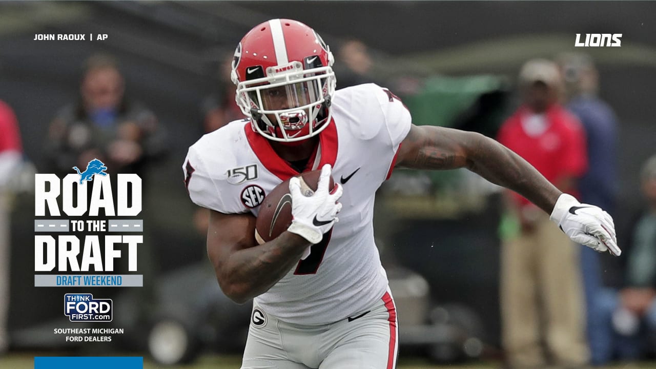 Georgia Bulldogs back D'Andre Swift drafted by Detroit Lions, Sports