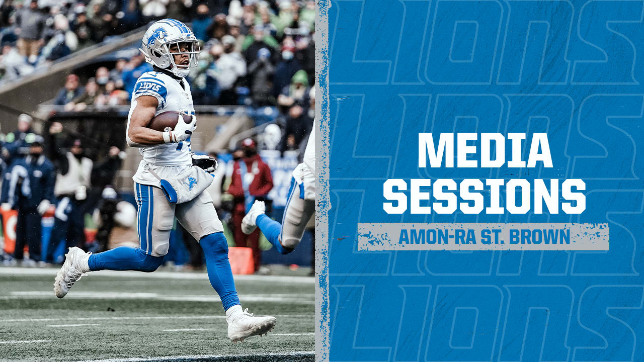 Lions rookie Amon-Ra St. Brown finds motivation in the 16 WRs picked before  him in the draft 