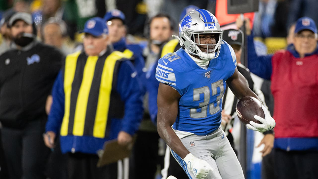 Lions Place Running Back Kerryon Johnson On Ir