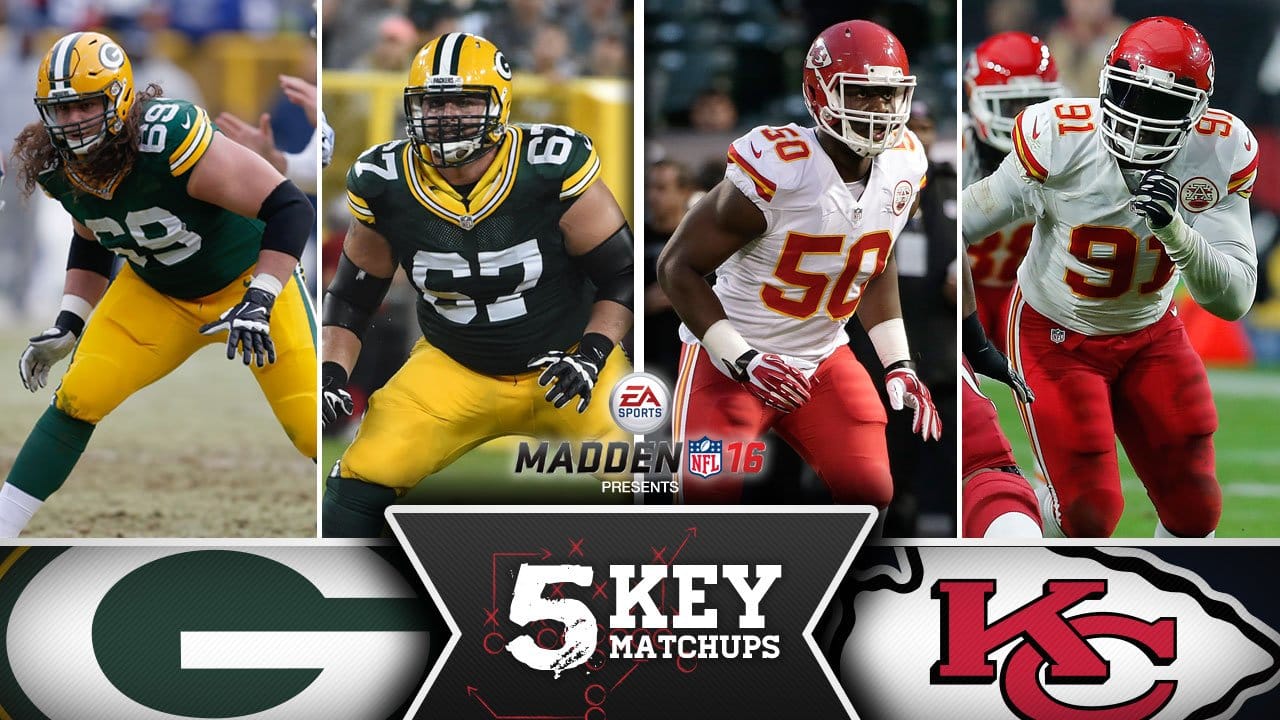 Packers vs. Chiefs Five key matchups