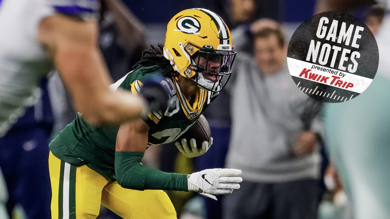 Green Bay Packers cornerback Kevin King (20) after an NFL game