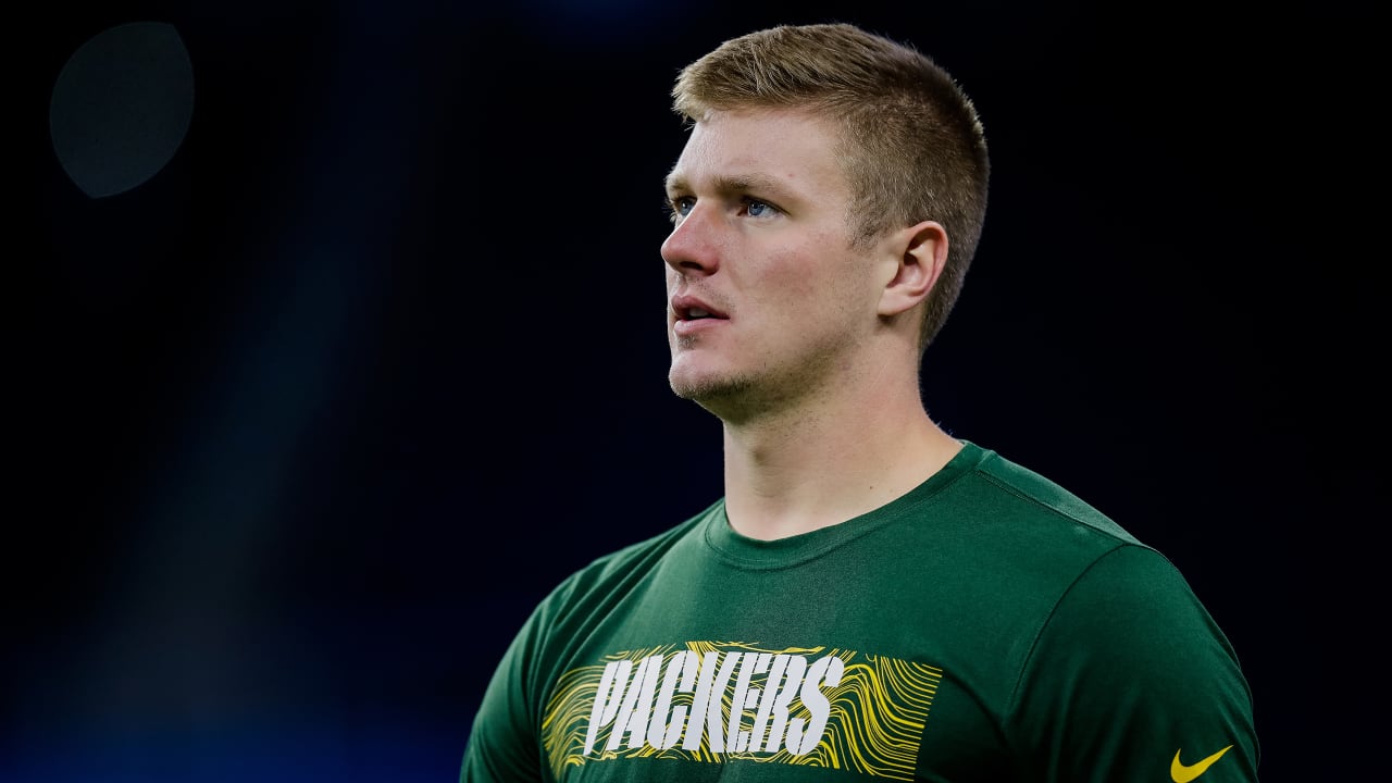 Packers rookie Tim Boyle bought himself a Rodgers jersey