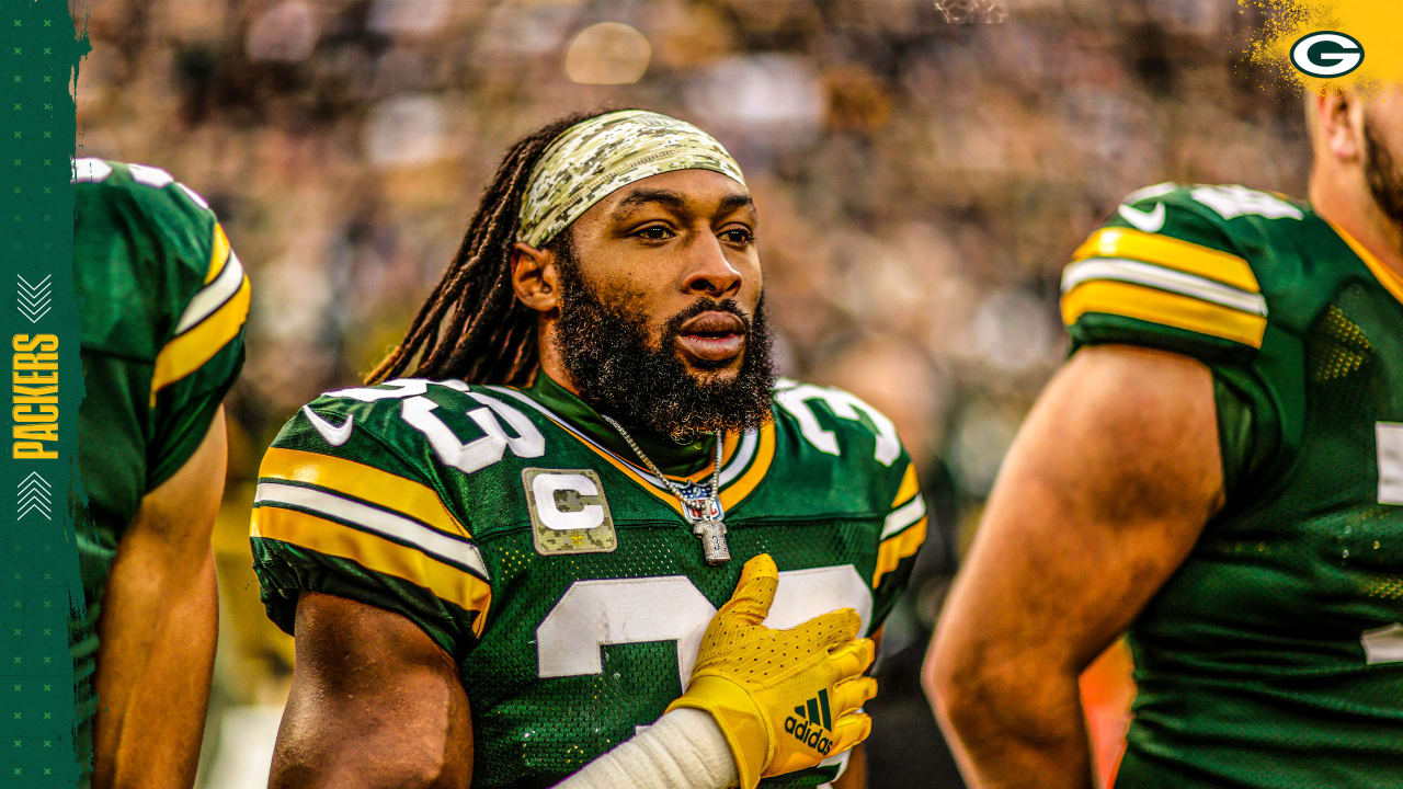 Packers RB Aaron Jones nominated for 2022 Art Rooney Sportsmanship Award