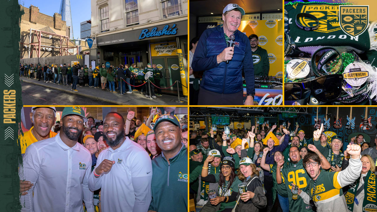 Packers fans in London