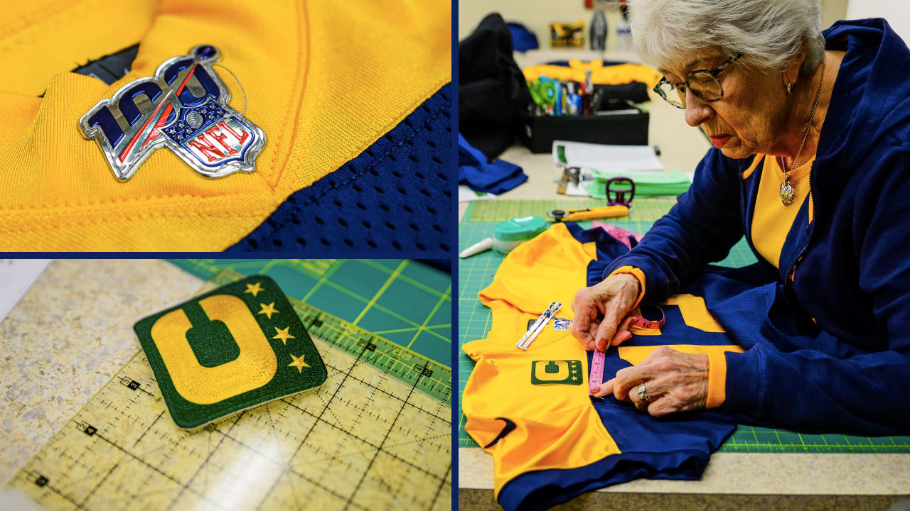 Packers Seamstresses Prepare Historic Third Jerseys