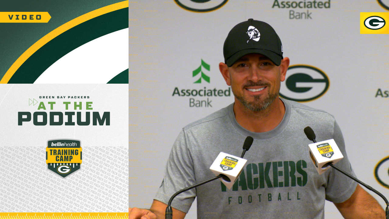 Matt LaFleur on Jaire Alexander: 'I was super proud of his