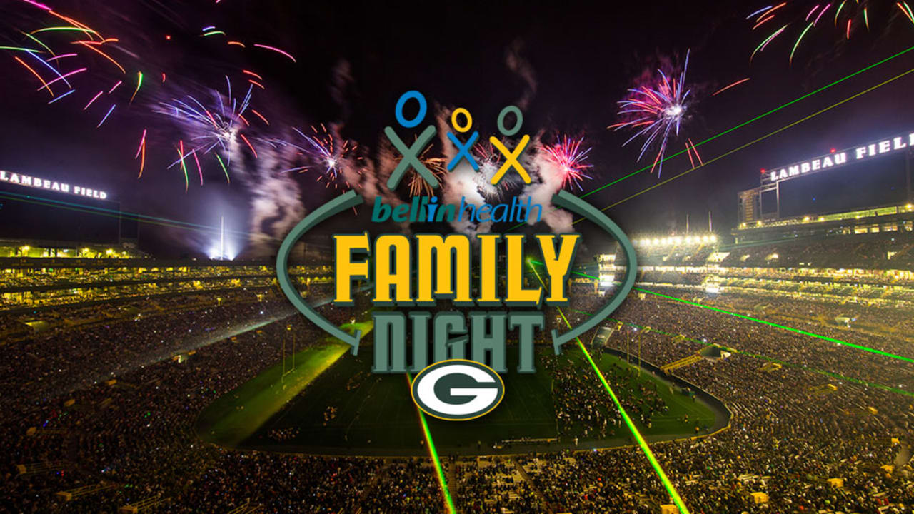 Packers preparing for Saturday's Family Night, presented by Bellin