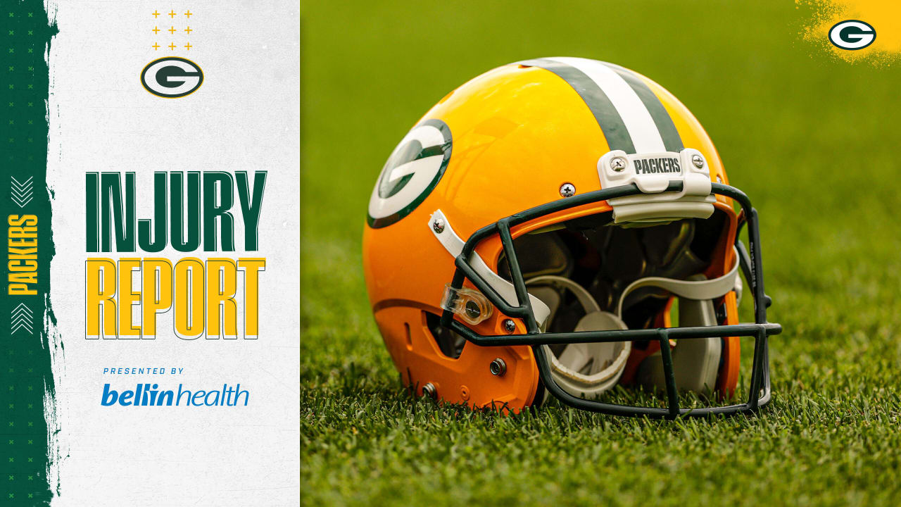 Packers-Patriots Injury Report | Sept. 29
