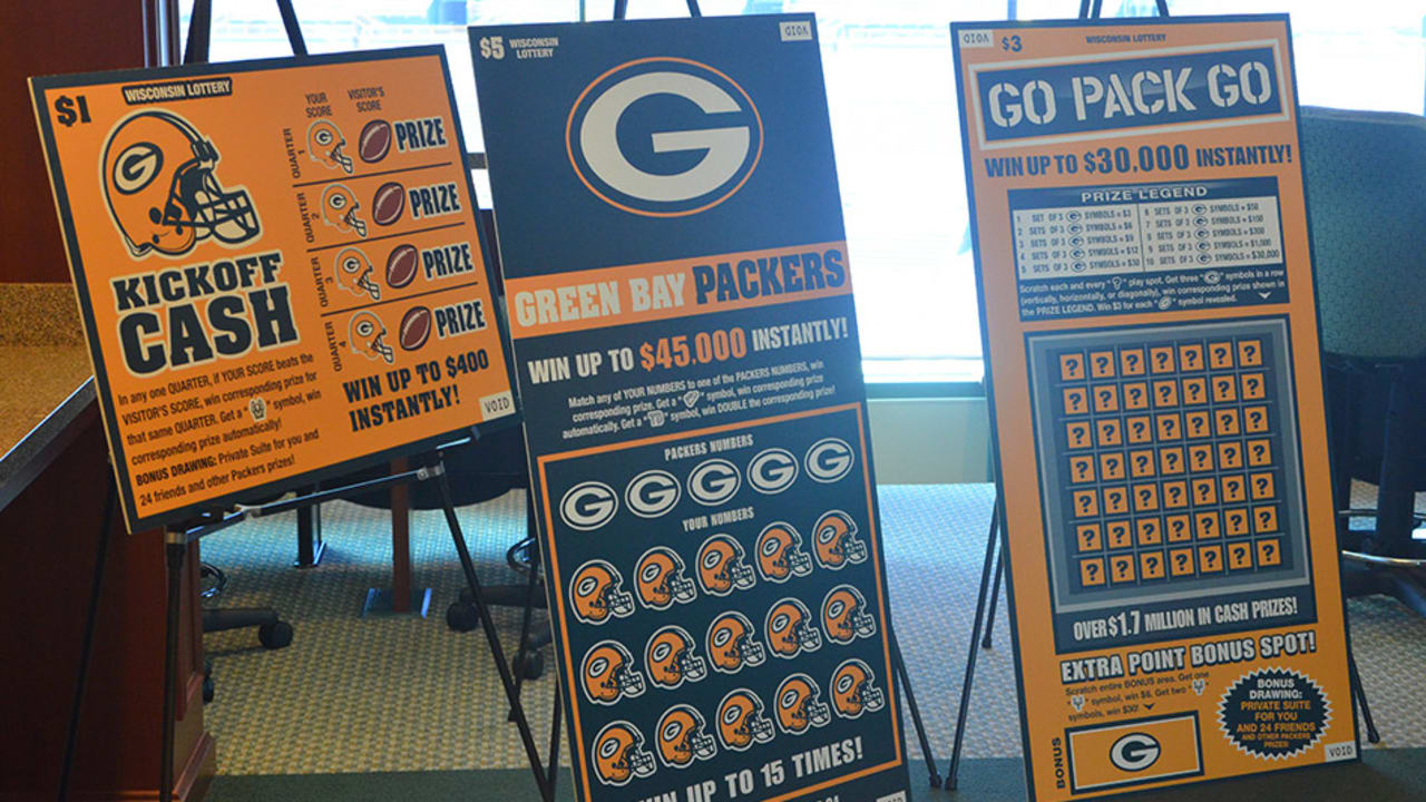 Wisconsin Lottery Offering Limited-Edition Packers Scratch-Off