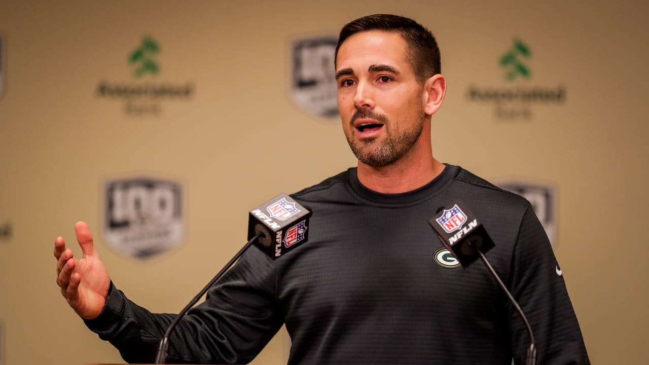 Matt LaFleur has the mix he wants