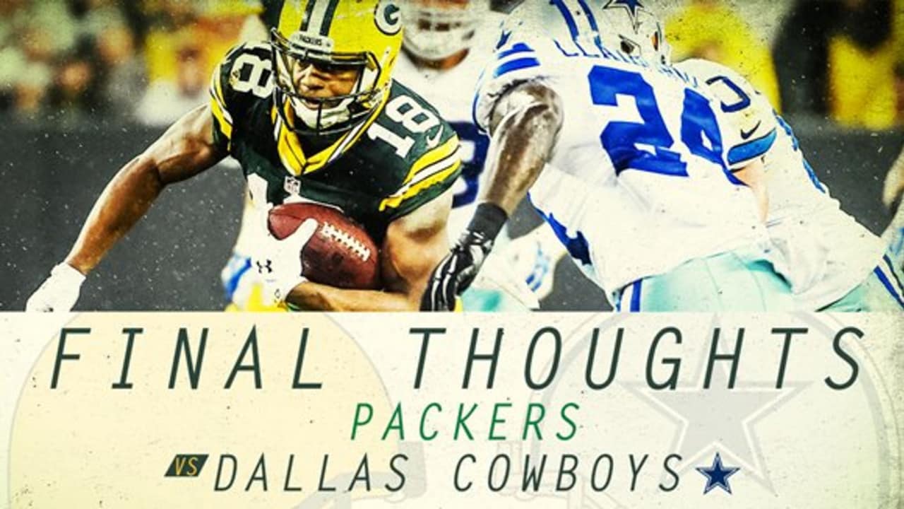 Final Thoughts: Packers vs. Cowboys