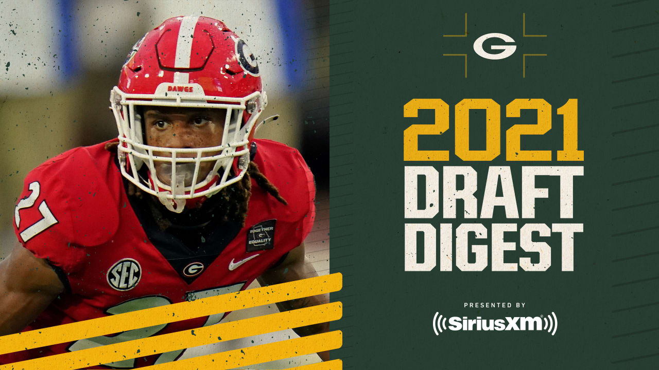 Green Bay Packers draft Georgia CB Eric Stokes at No. 29 overall in 2021  NFL draft