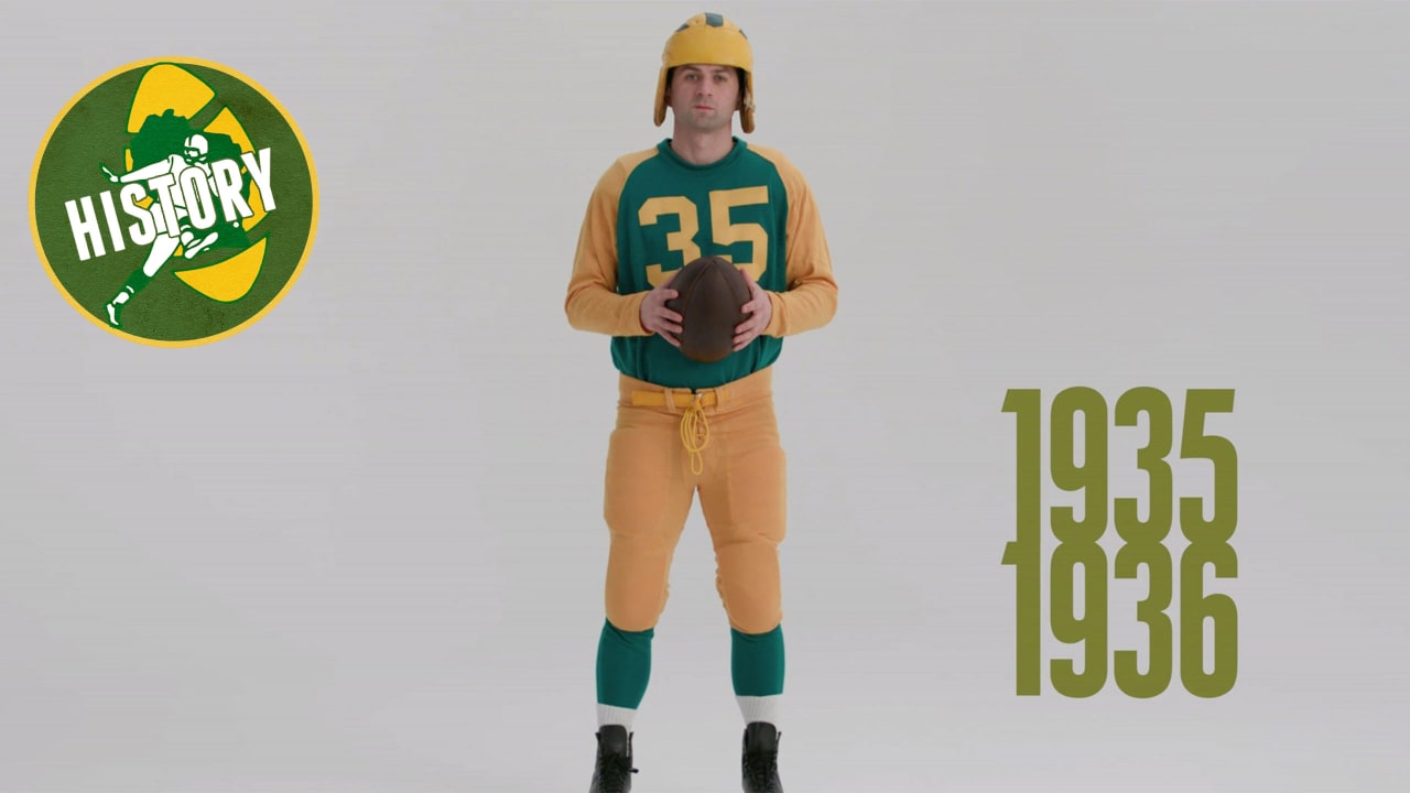 Packers first wore green jerseys in 1935