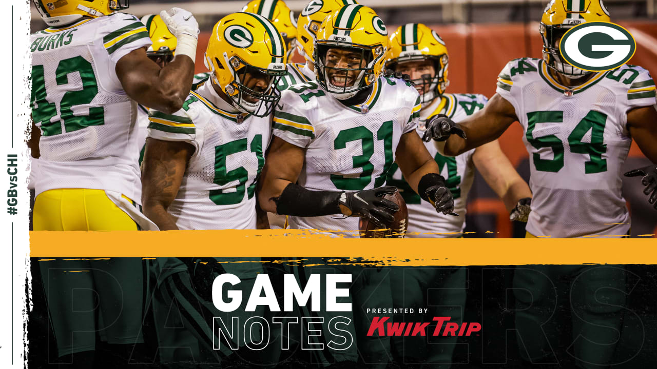 Packers 2020 NFL season schedule notes