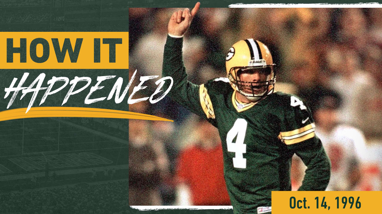 brett favre passing through the years