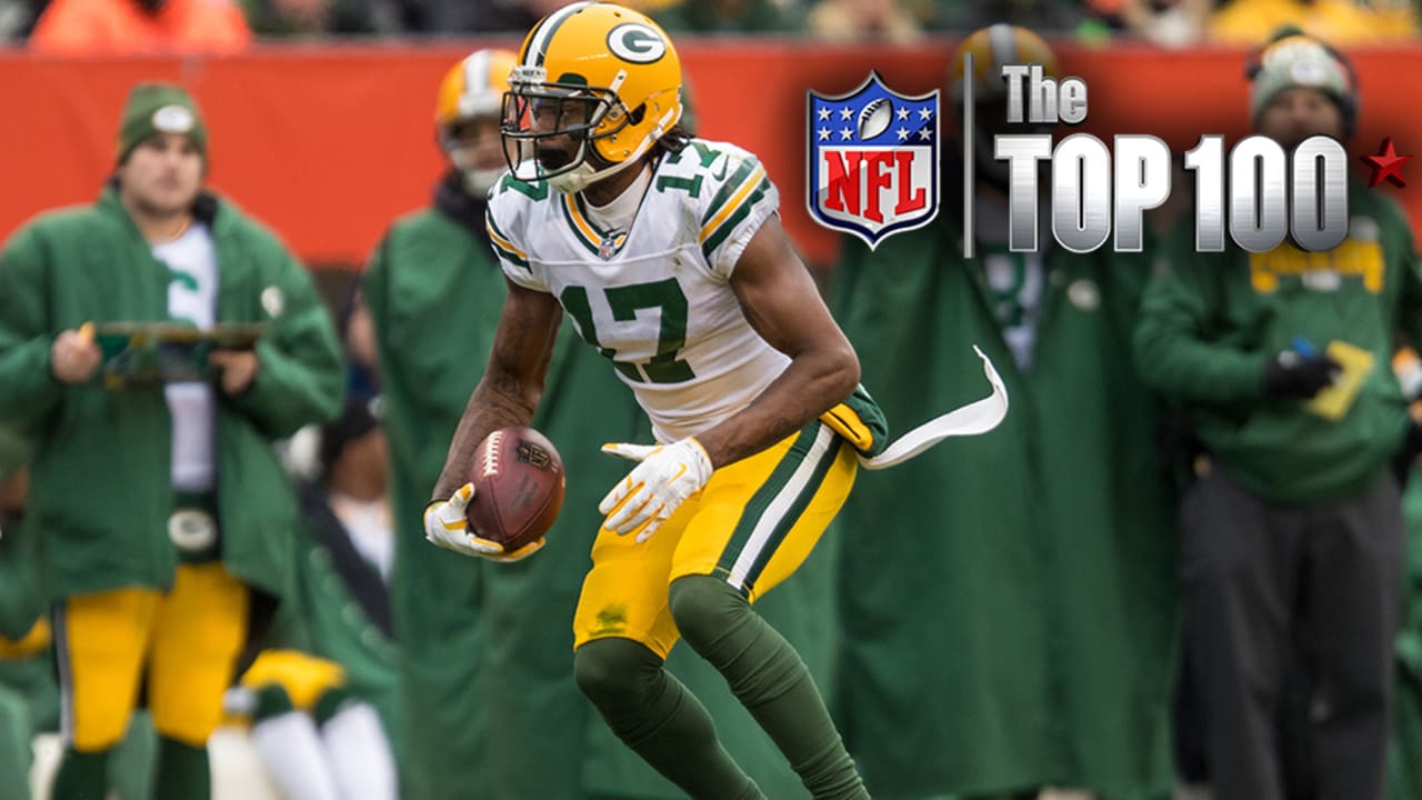 Top 100' rankings: Packers WR Davante Adams climbs into top 10 at