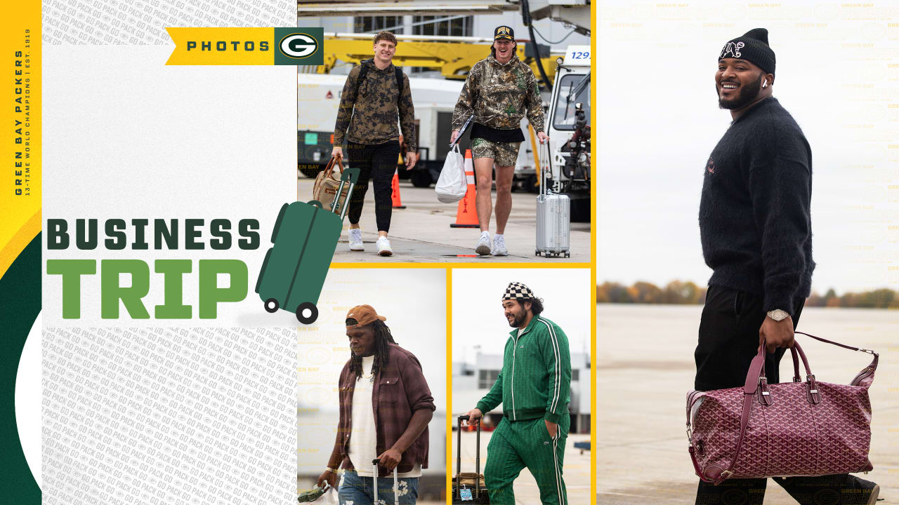 Photos: Packers leave Green Bay, head for the mountains