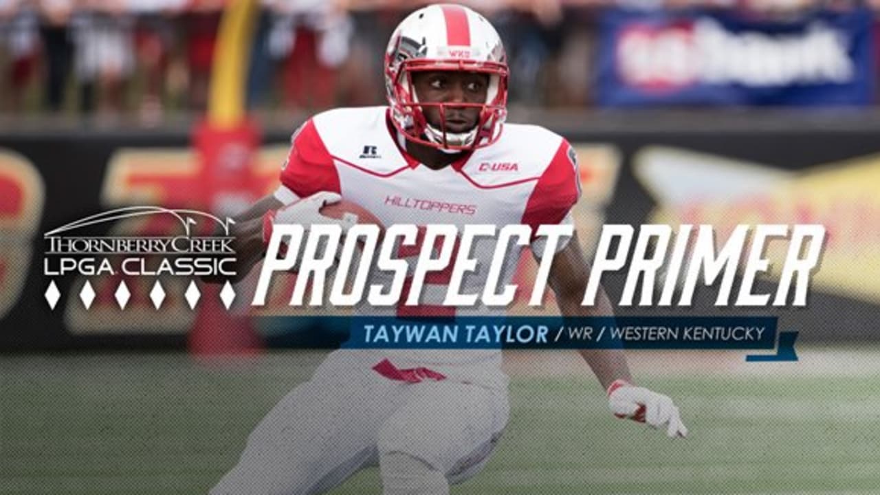 Prospect Primer: WR Taywan Taylor