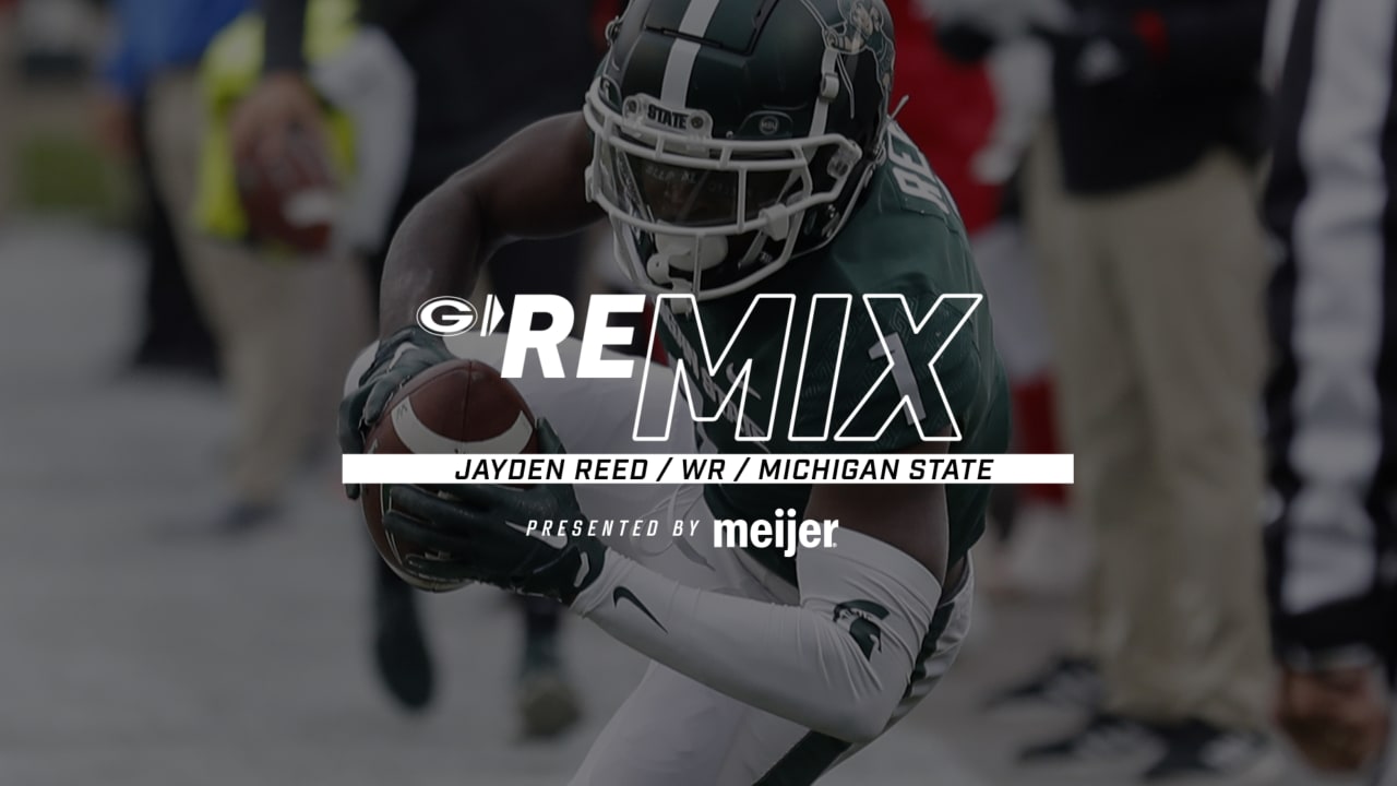 Jayden Reed Packers jersey: How to get 2023 NFL Draft gear online after  Green Bay picks Michigan State WR 