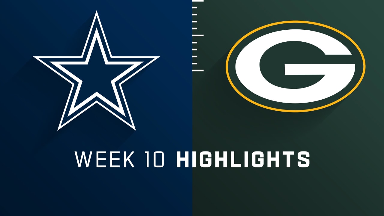 Game Highlights: Packers vs. Cowboys | Week 10
