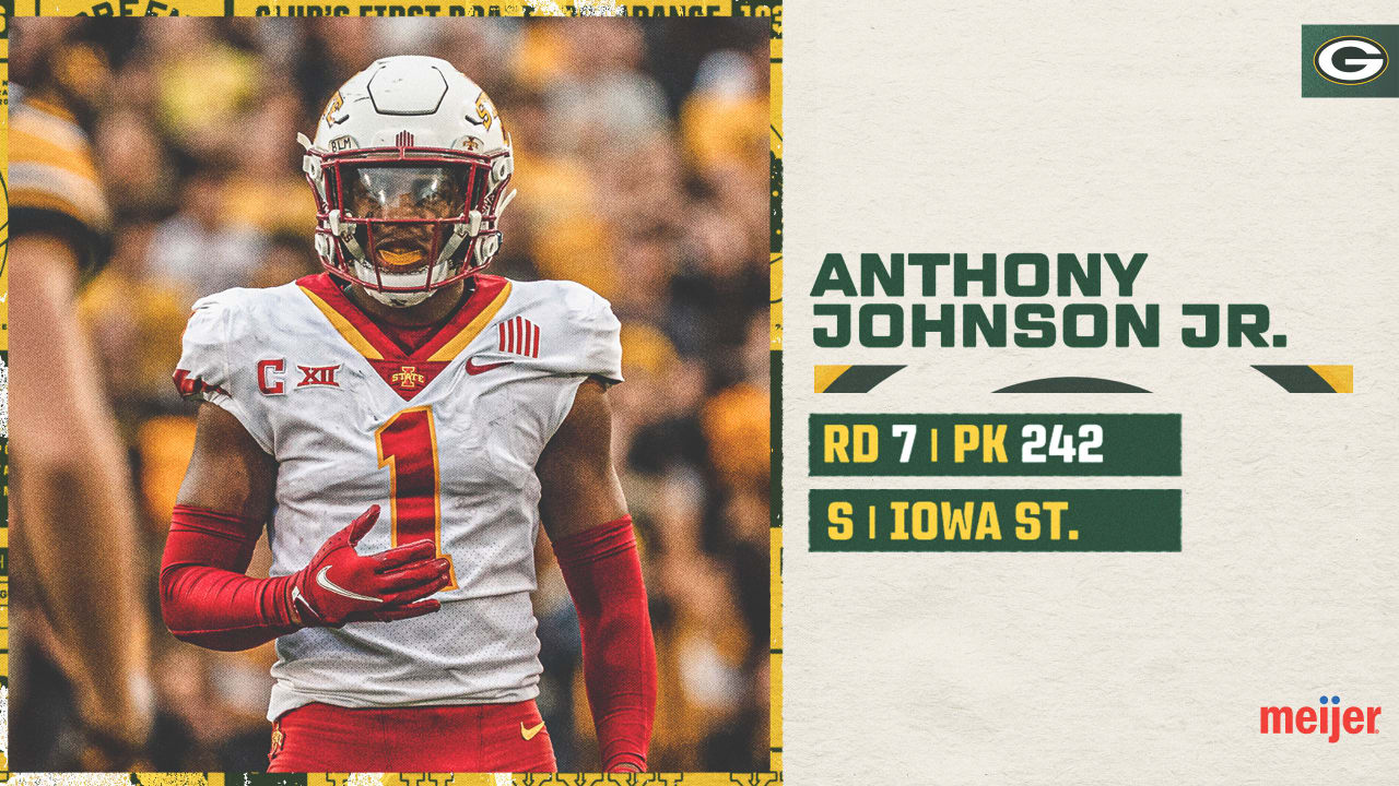 2023 NFL Draft: Packers select Iowa State S Anthony Johnson Jr. in seventh  round, No. 242 overall