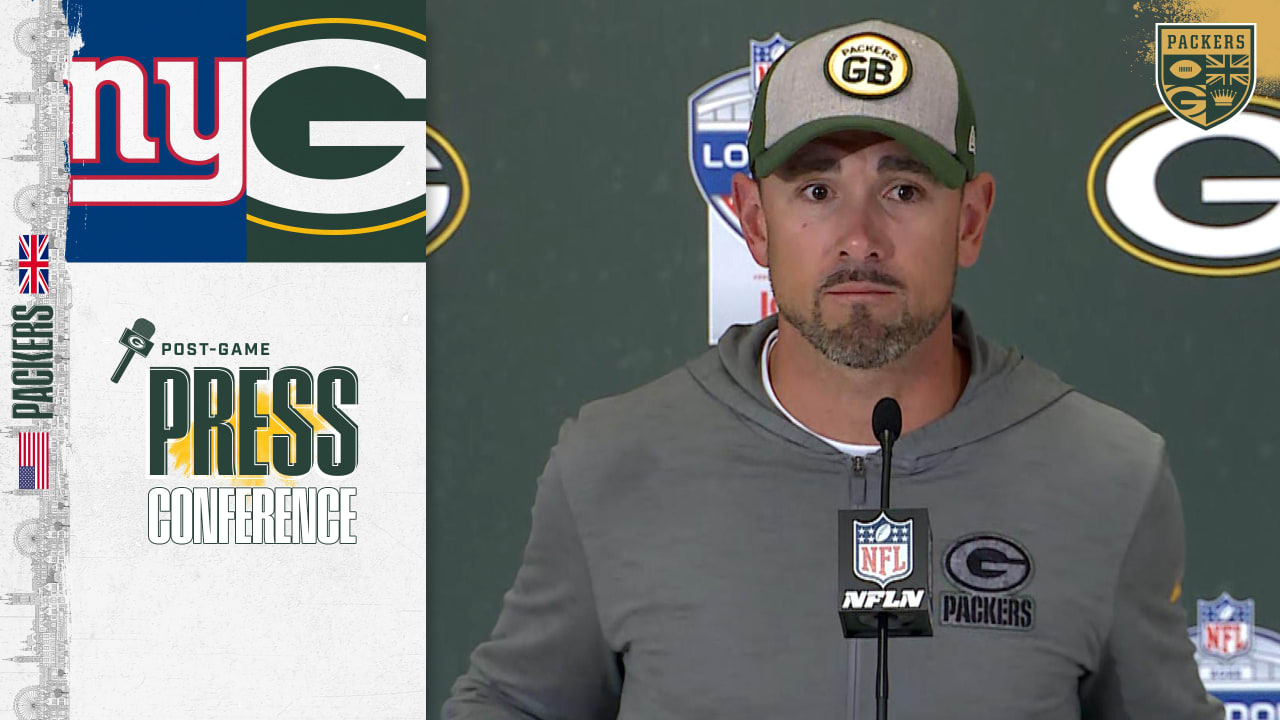 Packers HC confirms suspicion following loss to Giants - A to Z Sports