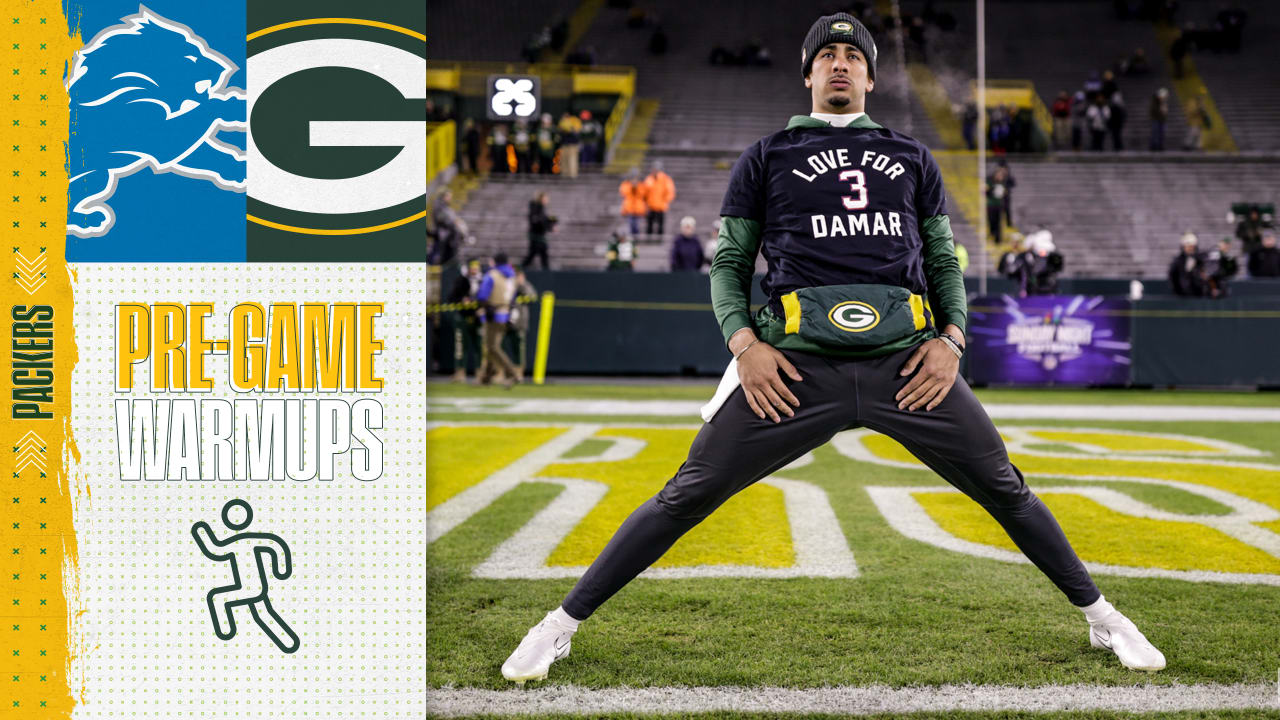 Best photos from PackersLions pregame warmups