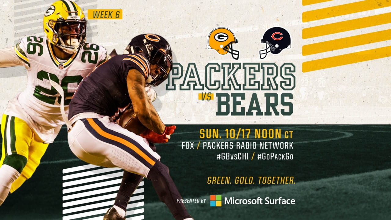 How to watch the Green Bay Packers at Chicago Bears this afternoon