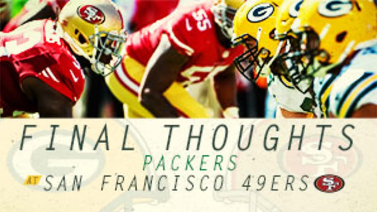 Packers At 49ers: Final Thoughts