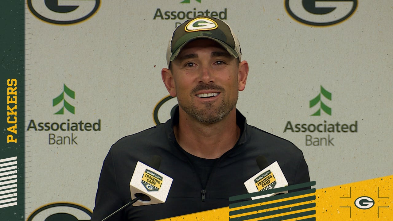 Matt LaFleur: 'Every rep these guys get is absolutely critical