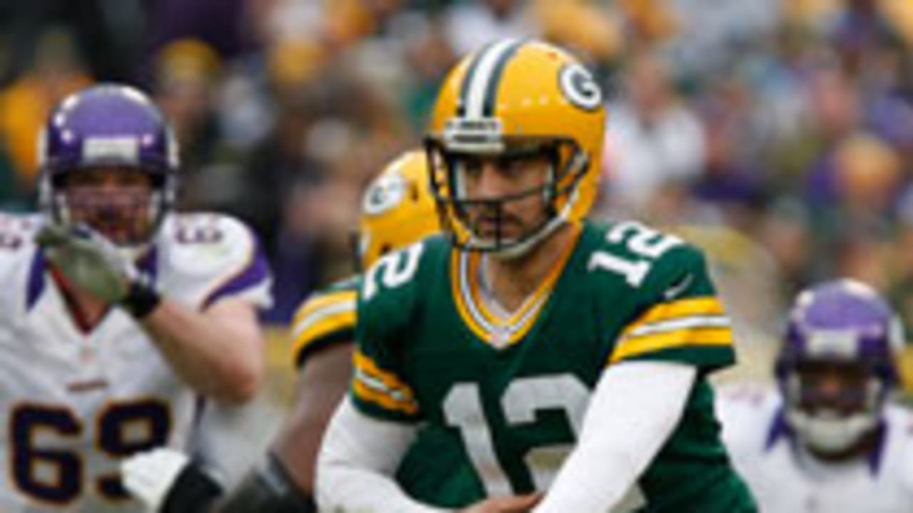 Vikings vs. Packers, Adrian Peterson vs. Aaron Rodgers