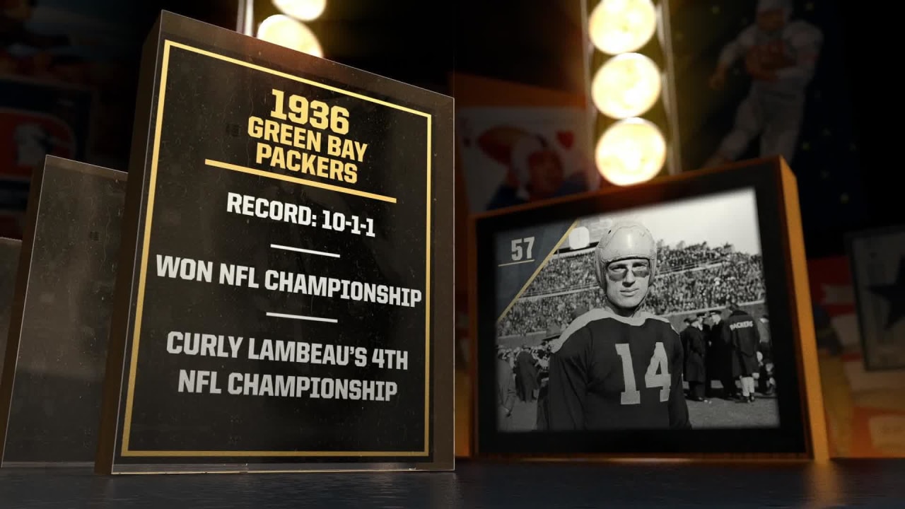 Nfl 100 Greatest Teams No 57 1936 Green Bay Packers