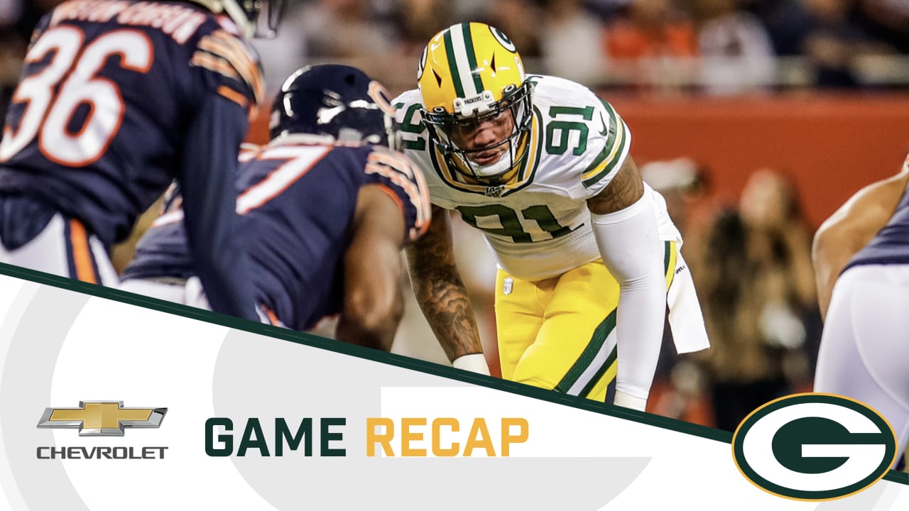 Green Bay Packers hold off the Chicago Bears: Recap, score, stats