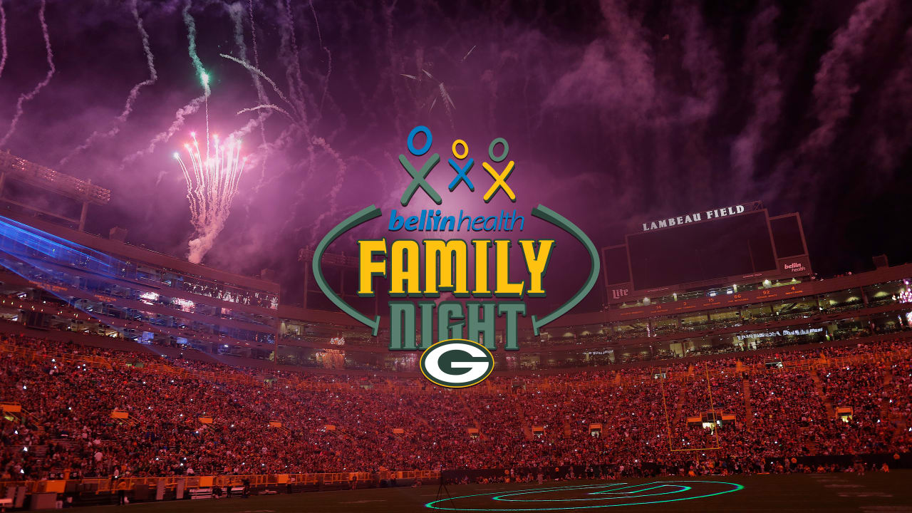 Packers Experience, Family Night set for first two weeks of