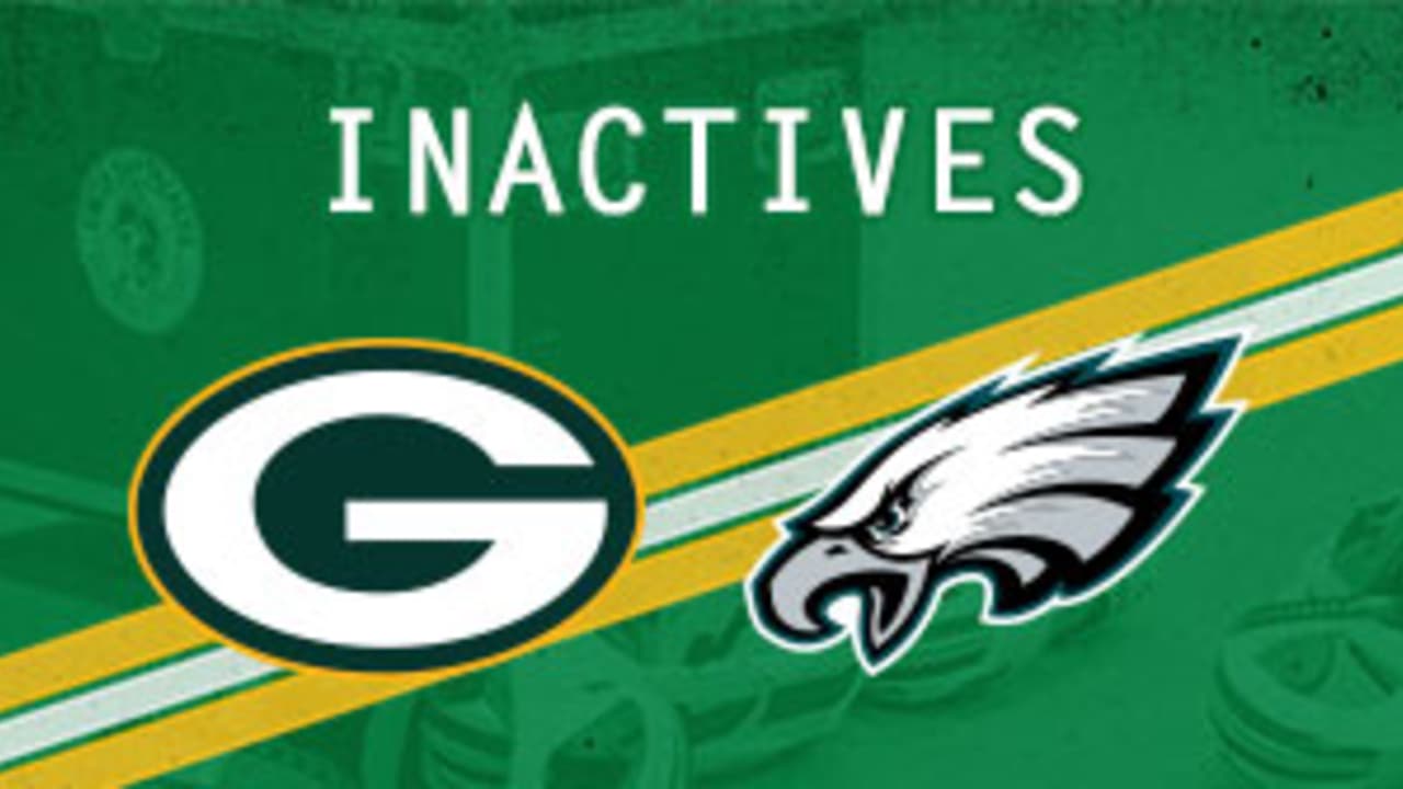 LB Jake Ryan out; Packers-Eagles inactives