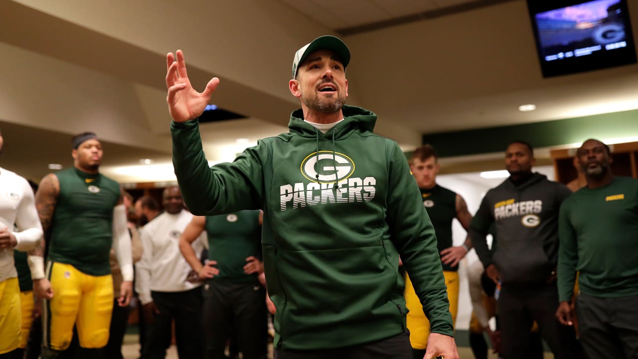 Packers Fired Up Celebrate Advancing To Nfc Championship