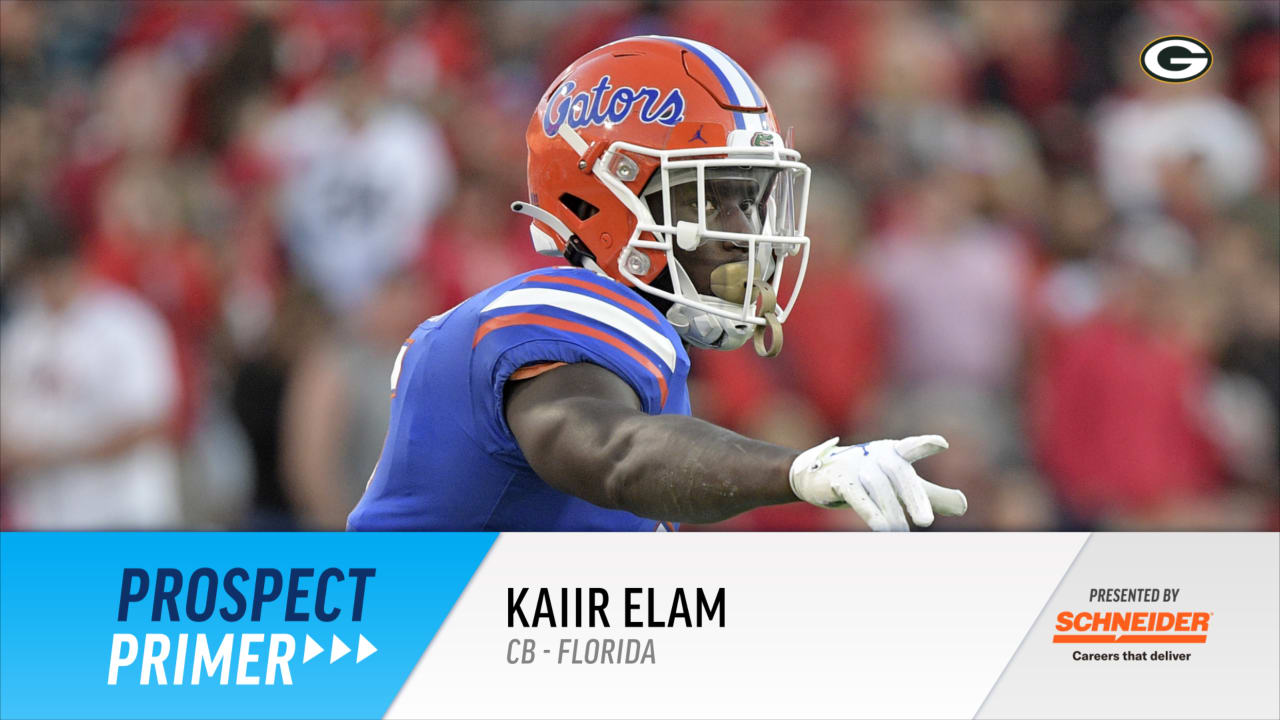 Prospect Primer: Kaiir Elam, CB, Florida