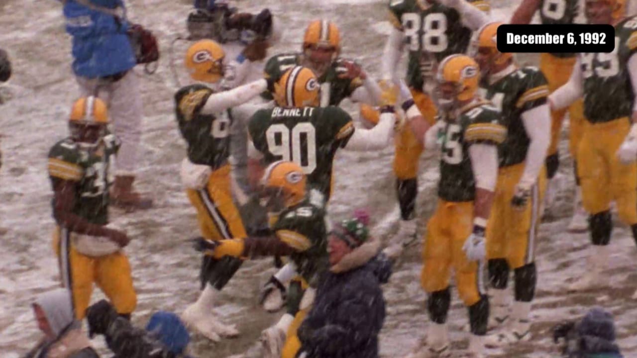Memorable Moments Packers earn victory over Lions in '92