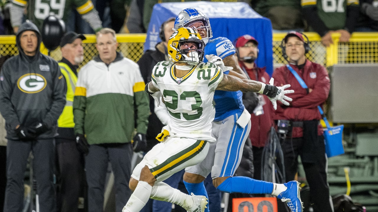 Swiftly moving on, Jaire Alexander was 'locked in all game'