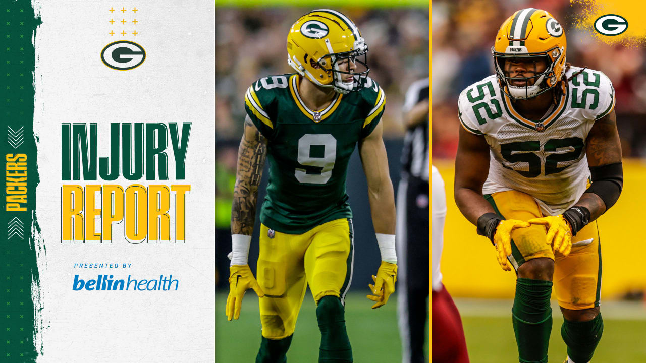 Packers' latest injury report is full of bad news heading into Lions  matchup - A to Z Sports