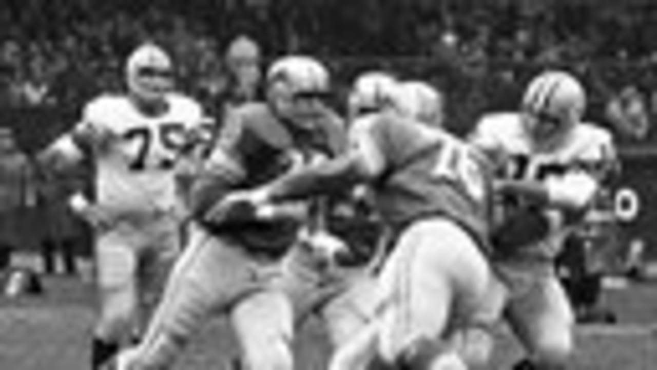 Undefeated Packers lost when thrown to Lions in 1962