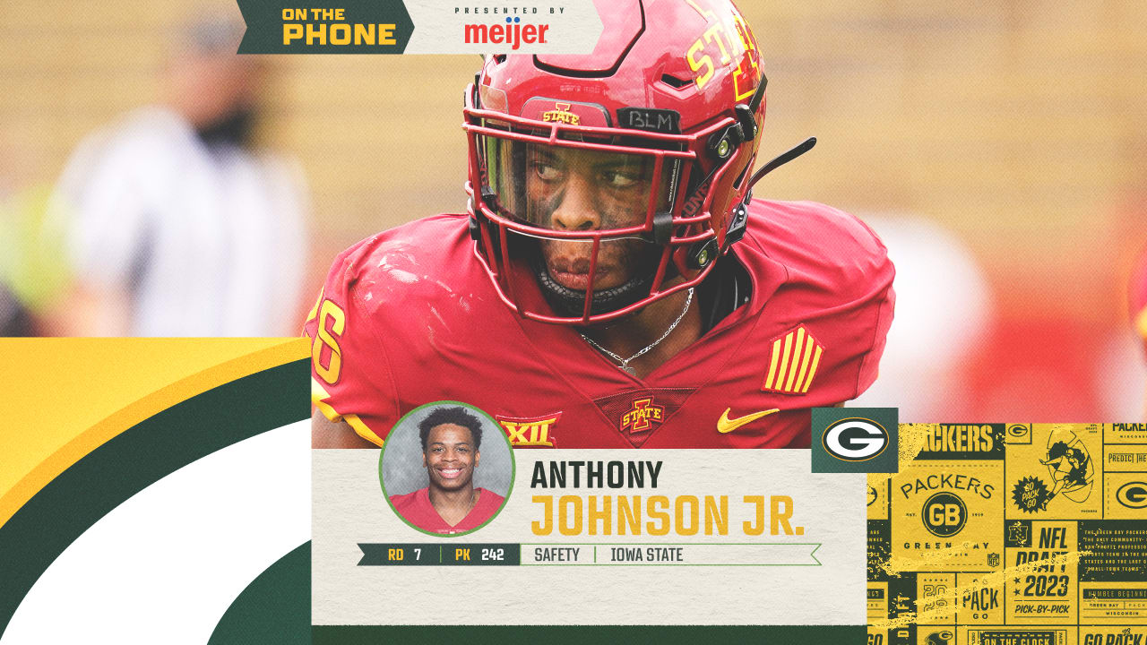 2023 NFL Draft: Packers select Iowa State S Anthony Johnson Jr. in seventh  round, No. 242 overall