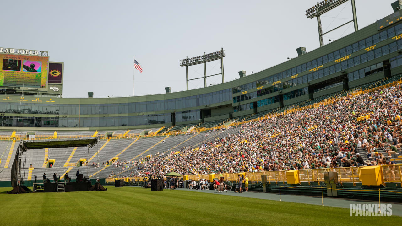 See photos from Green Bay Packers Shareholders Meeting at Lambeau Field