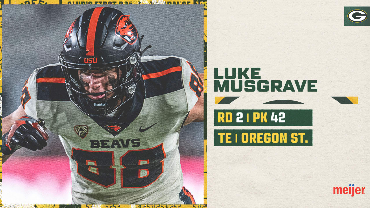 2023 NFL Draft: Packers select Oregon State TE Luke Musgrave in