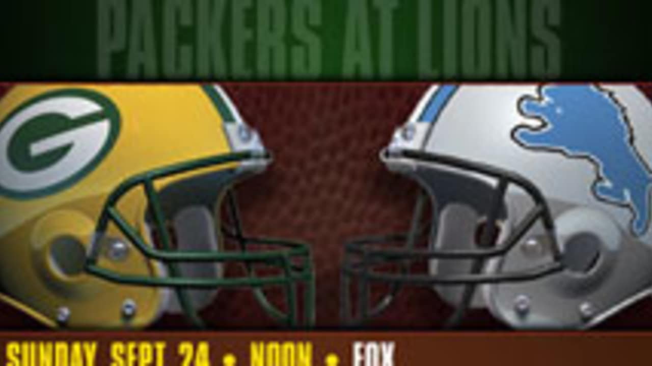 Packers can reach playoffs if they avenge loss to Lions