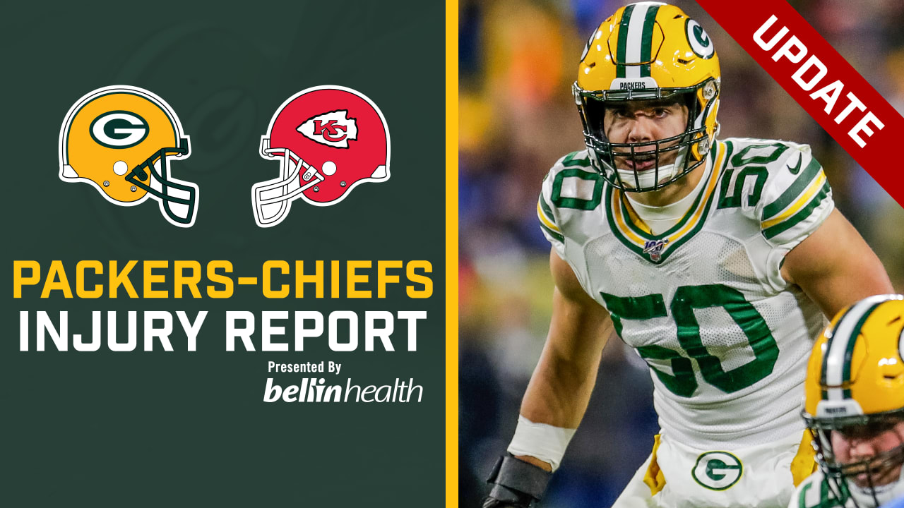 Packers list LB Blake Martinez as questionable to play vs. Chiefs