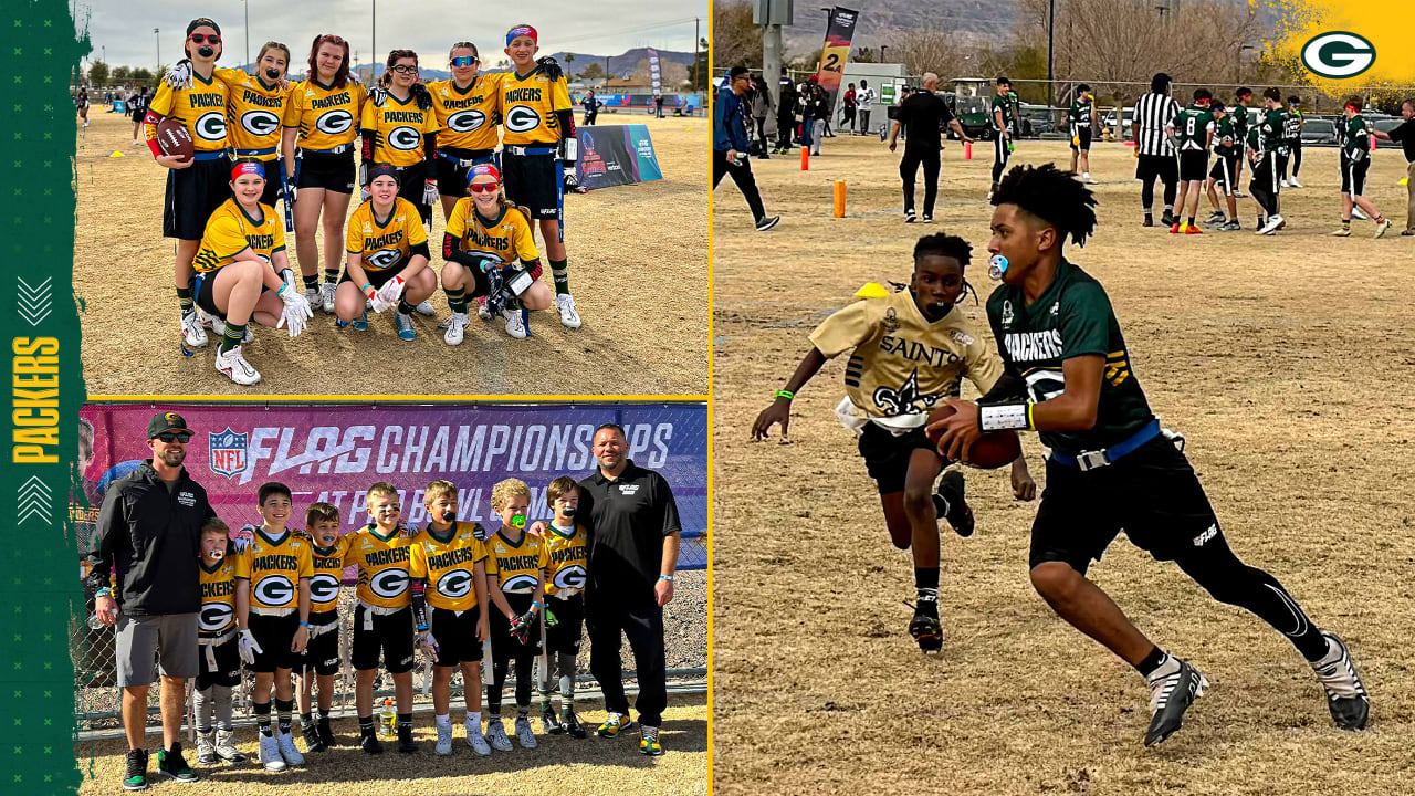 Photos: Packers teams travel to Las Vegas for NFL FLAG Football games